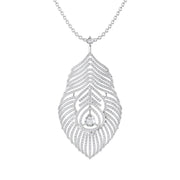 Feather Pendant Necklace