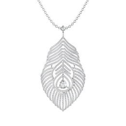 Feather Pendant Necklace