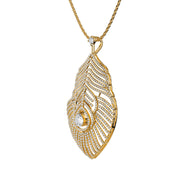 Feather Pendant Necklace