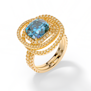 Galaxy Cocktail Ring