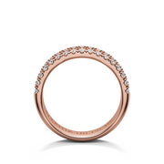 Iris Band with Sidestones