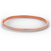 Lycia Bangle Tripple Row