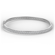Lycia Bangle Tripple Row