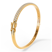 Lycia Bangle Tripple Row
