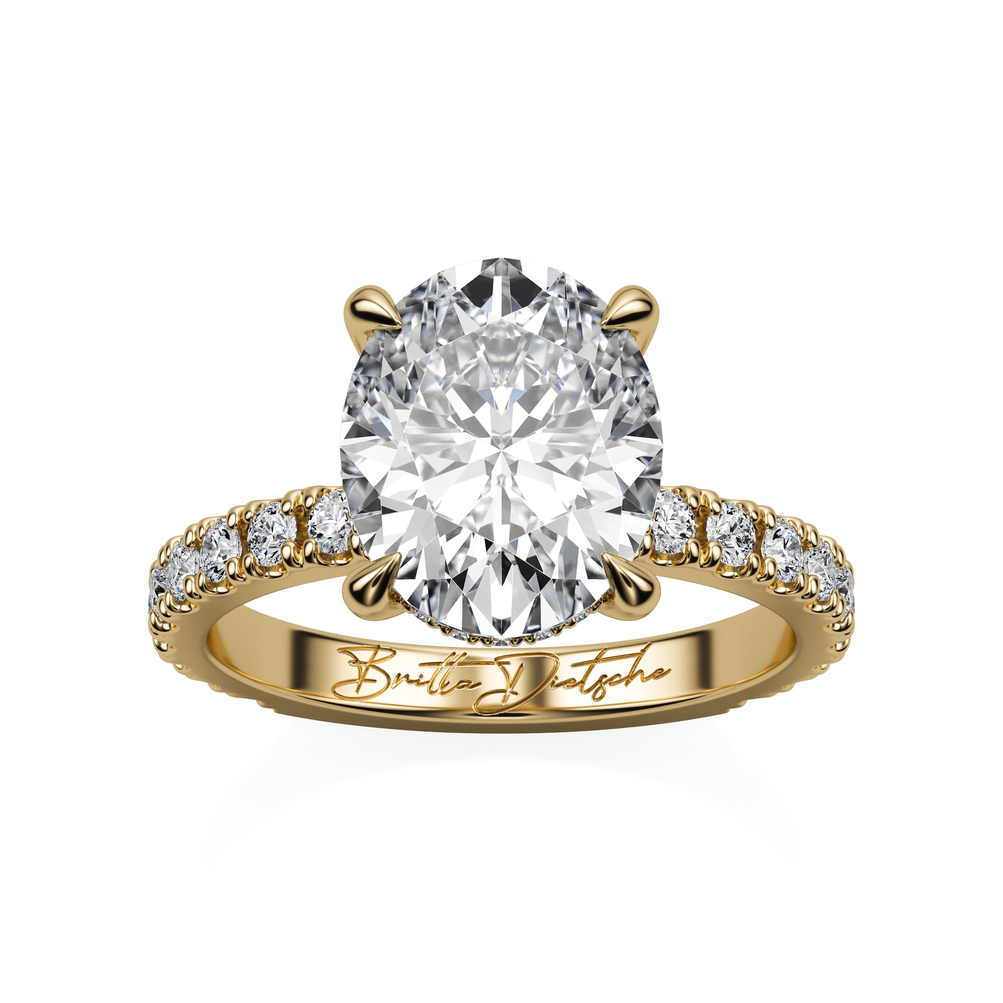 Lycia Oval Solitaire