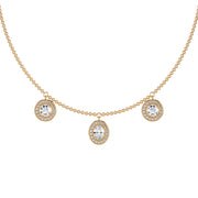 Vesta 3 Charms Necklace
