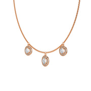 Vesta 3 Charms Necklace