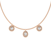 Vesta 3 Charms Necklace