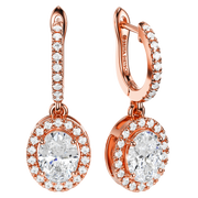 Vesta Earrings Oval