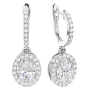 Vesta Earrings Oval