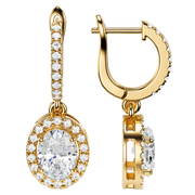 Vesta Earrings Oval