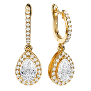 Vesta Earrings Pear