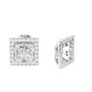 Vesta Earring Jackets Princess 1ct