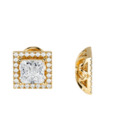 Vesta Earring Jackets Princess 1ct