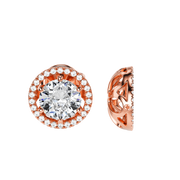 Vesta Earring Jackets Round 1ct