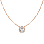 Vesta Necklace Round