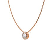 Vesta Necklace Round