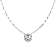 Vesta Necklace Round