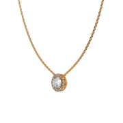 Vesta Necklace Round