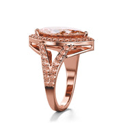 Vesta Solitaire Pink Marquise