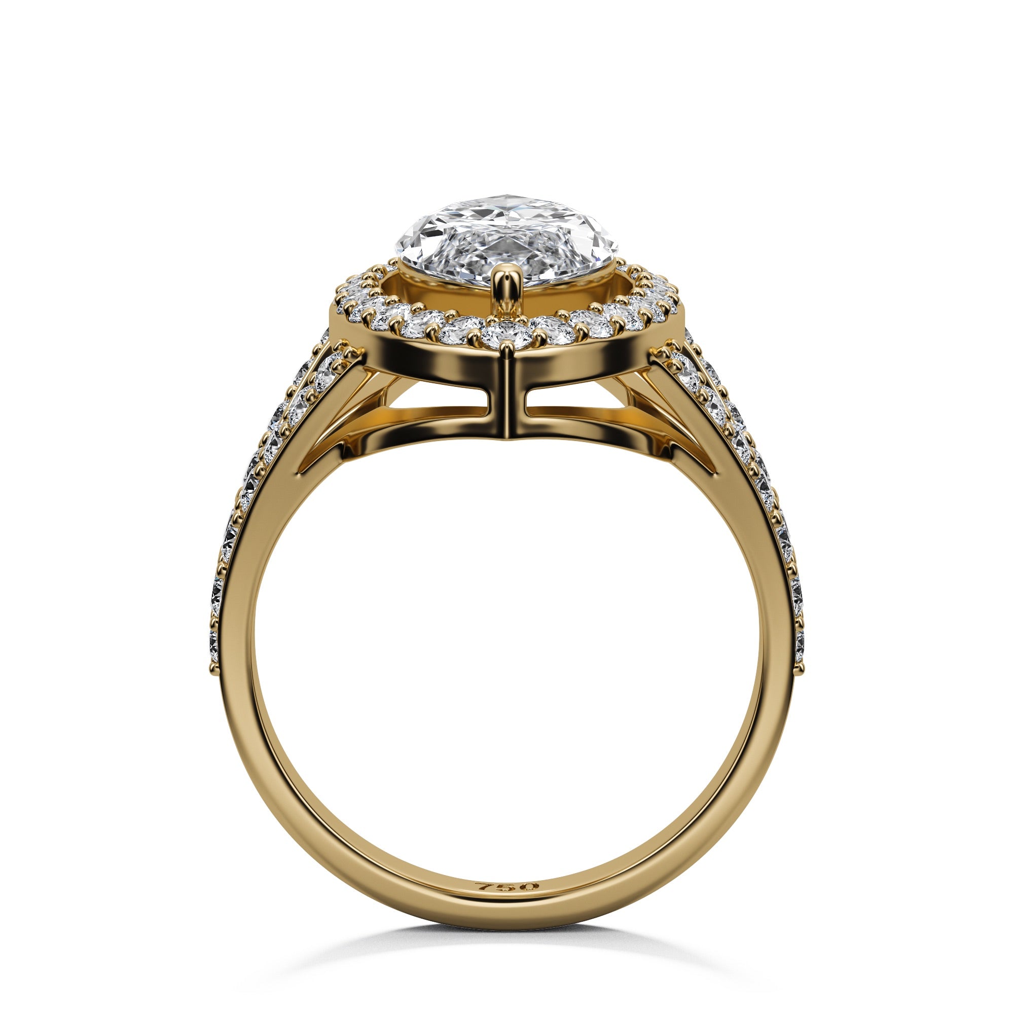 Vesta Solitaire Marquise